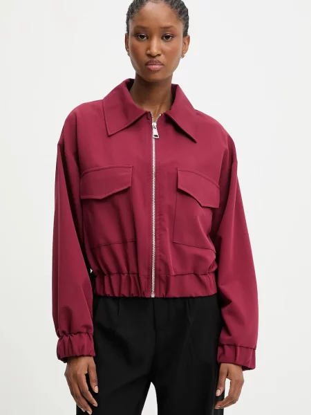 Answear.LAB kurtka przejściowa bordowy