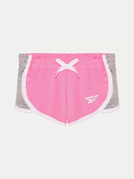 Дитячі Повсякденні шорти Reebok 2 PACK PULL ON SPORTSWEAR рожевий