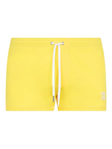 Slip de baie Dsquared2 cu autograf galben