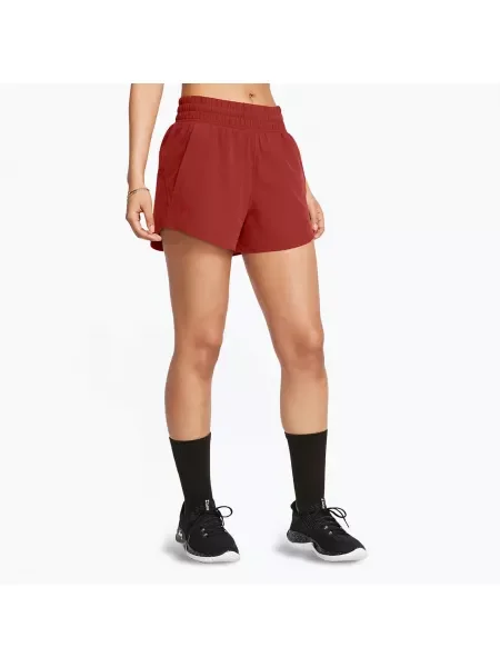 Under Armour дамски шорти Vanish earthen orange/earthen orange червено