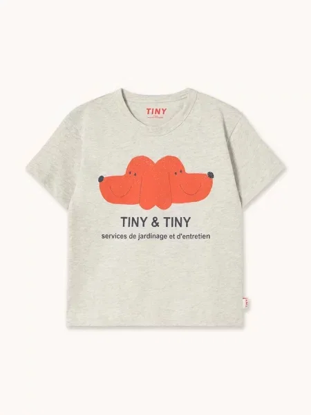 Tinycottons tričko TINY&TINY GRAPHIC TEE bílé