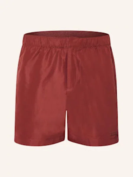 Plavecké šortky Calvin Klein Casual Tailored syrah červené