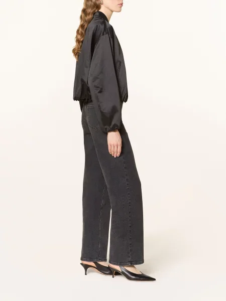 Y.A.S. Jeansy Straight grau szare