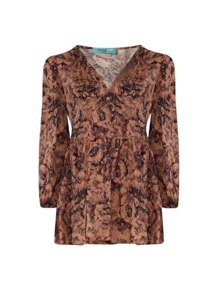 Sukienka Tooche brązowa