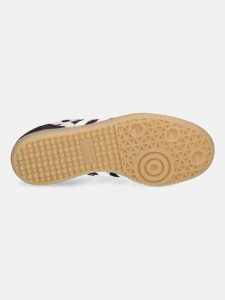 Шкіряні кросівки adidas Originals Samba Og бежевий