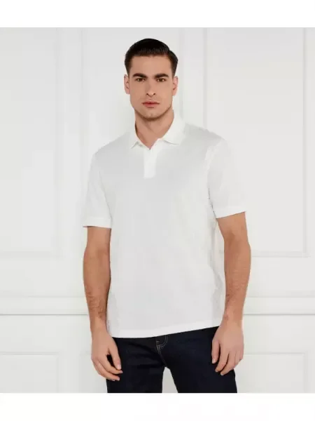 Armani Exchange Tenisz póló fehér