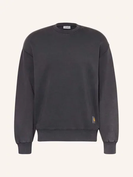 Carhartt Wip Mikina Hudson tmavě šedá