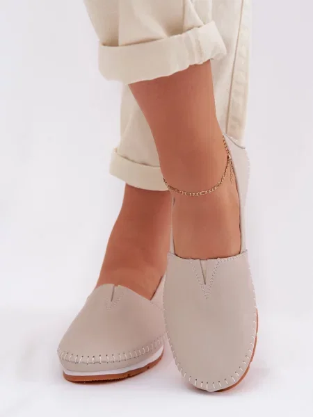 Kožené mokasíny S. Barski