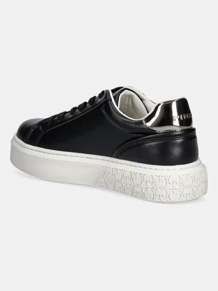 Kožené tenisky Pinko Yoko 06 černá
