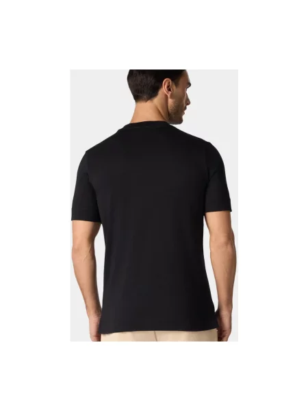 Koszulka Brooks Brothers z logo czarna