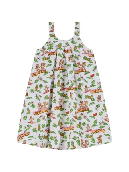 Sukienka dziecięca Moschino biała