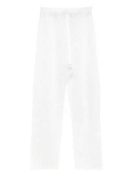 Pantaloni Lauren Manoogian alb