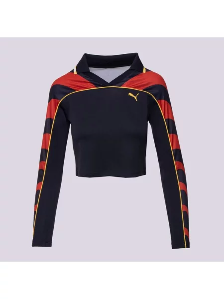 Majica Puma od jersey tamnoplava