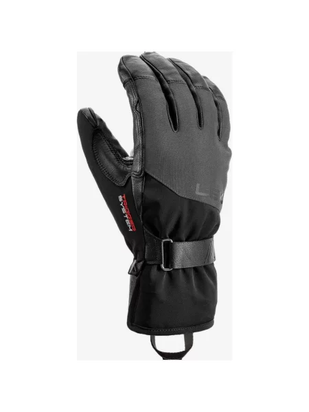 Rękawice Leki Pegas Pro 3D GORE-TEX szare czarne
