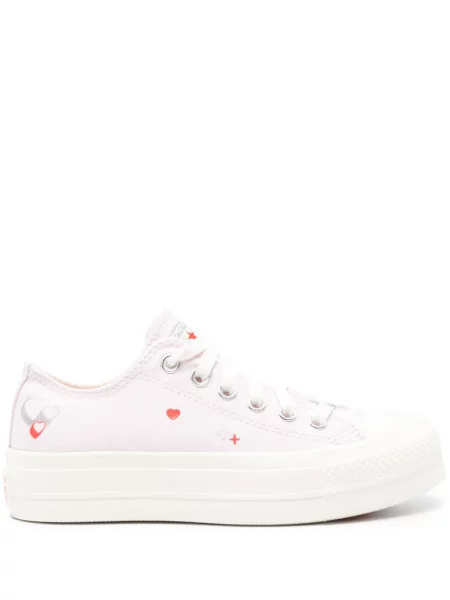 Tenisice Converse Chuck Taylor All Star s platformom ružičasta