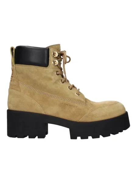 Buty do kostki Givenchy zamszowe brązowe