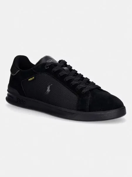 Polo Ralph Lauren Hrt Ct Utily sneakers pentru bărbați din piele întoarsă negru