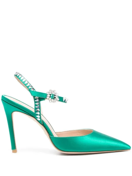 Pantofi cu toc Stuart Weitzman verde