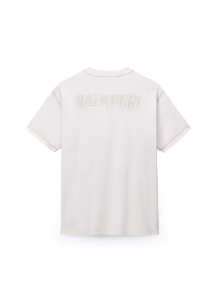 NAPAPIJRI Tricou S-UMBRA SS' alb