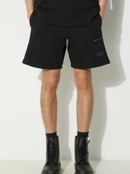 Шорти Alpha Industries Patch LF чорний