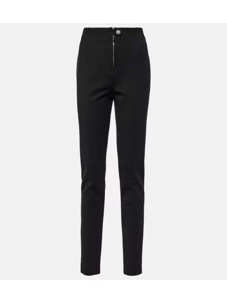 Leggings Alaïa cu talie înaltă negru