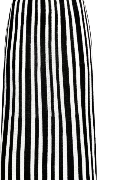 Fustă midi Proenza Schouler White Label tricotate alb