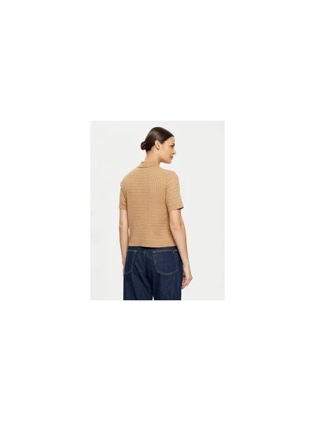Tommy Hilfiger Pólóing Regular Fit bézs