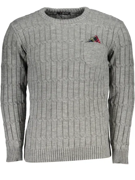 Pulover U.s. Grand Polo gri