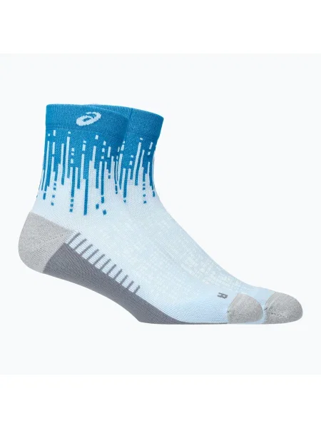 Zokni ASICS Performance Run Quarter Aegean Blue/Arctic Blue Performance Run Quarter kék