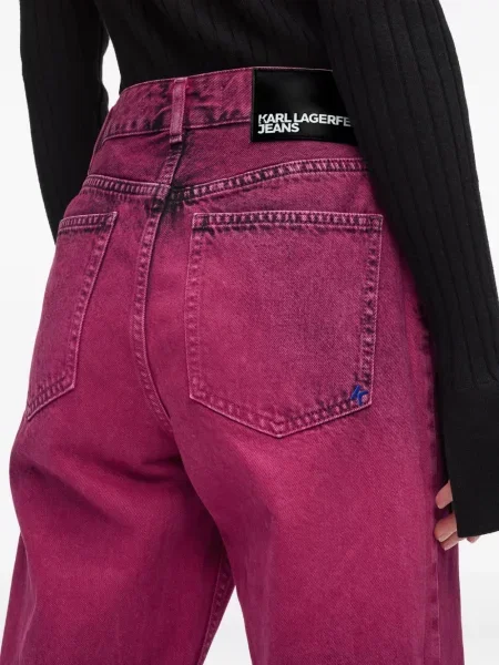 Blugi Karl Lagerfeld Jeans roz