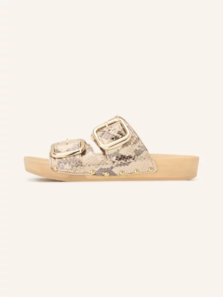 Softclox Sandały Lena beige czarne