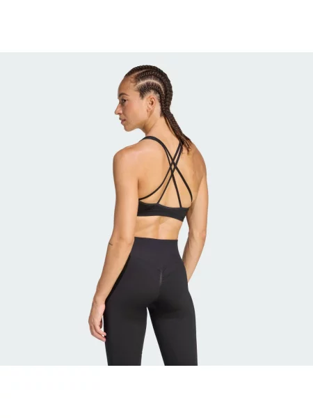 Podprsenka Workout Essentials Knit Light Support černá
