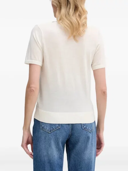 Stras tricou Guess alb