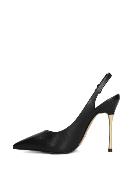 Pantofi cu toc Carrano slingback negru