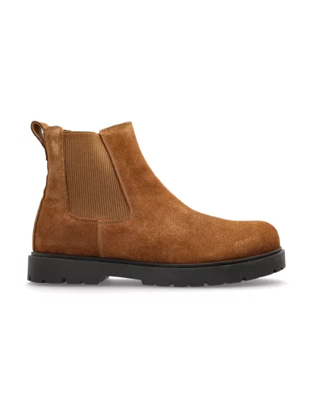 Sztyblety Birkenstock zamszowe brązowe