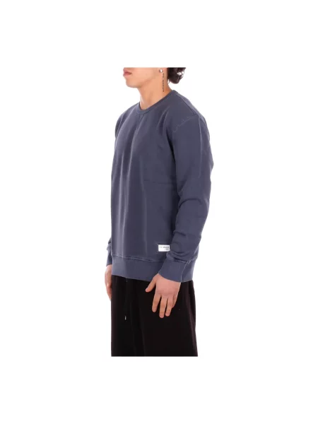 Bluza Fay z logo niebieska
