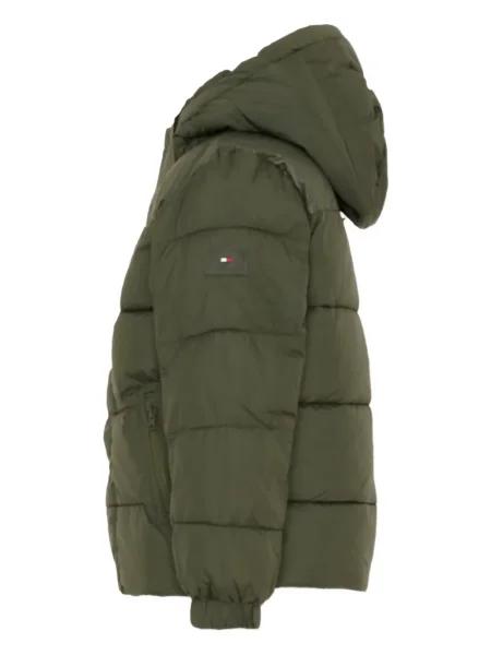 Kurtka dziecięca Tommy Hilfiger zielona