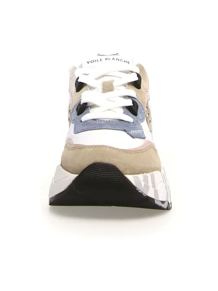 Sneakersy Voile Blanche zamszowe beżowe