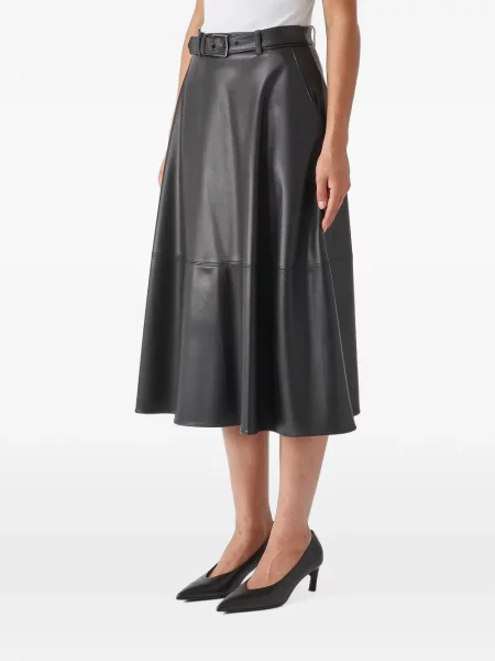Fustă midi Max Mara negru