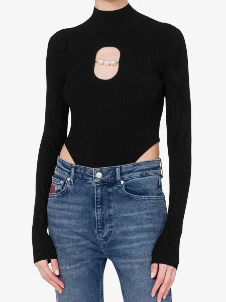 Боди Moschino черное