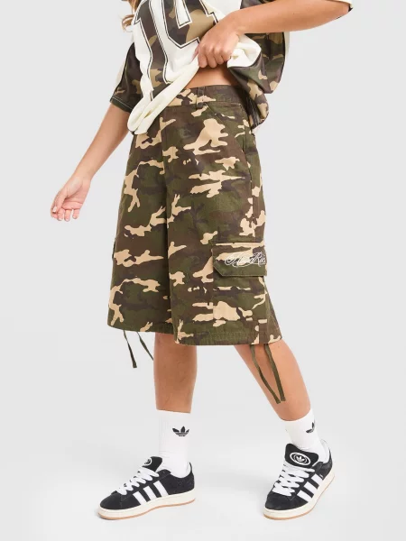 Hoodrich Szorty Cargo Oversize Woven Jorts Field