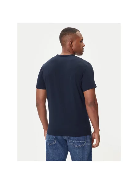 Emporio Armani Majica Comfort Fit modra