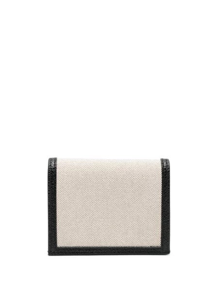 Portofel Thom Browne din canvas