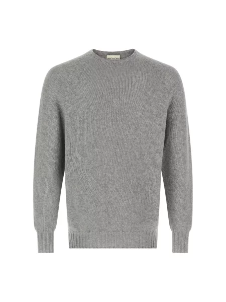Sweter Ma'ry'ya z kaszmiru szary