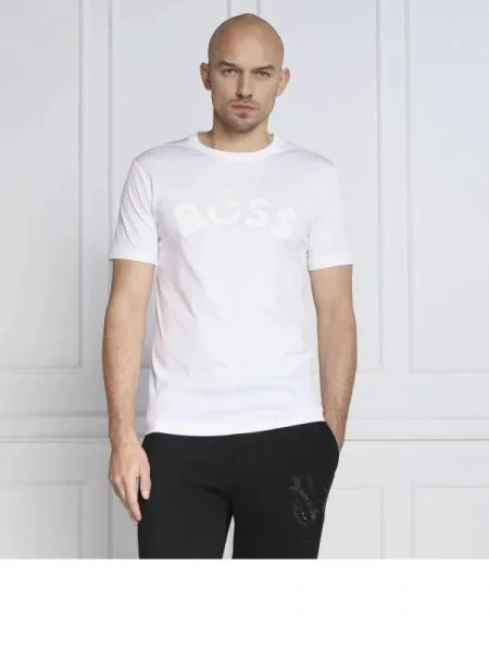 BOSS GREEN Tricou BOSS X LOONEY TUNES Lunar alb
