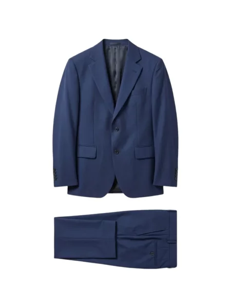 Costum Grasil cu rever albastru