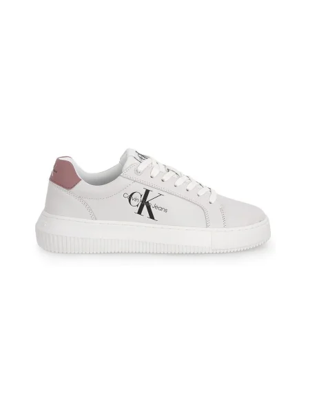 Topánky Calvin Klein Jeans Chunky Cupsole biela