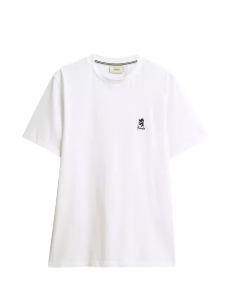 Tricou Pringle Of Scotland cu broderie alb