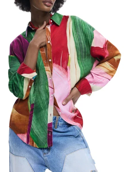 Bluză Desigual maro