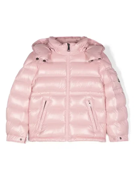 Geacă cu puf copii Moncler Enfant roz
